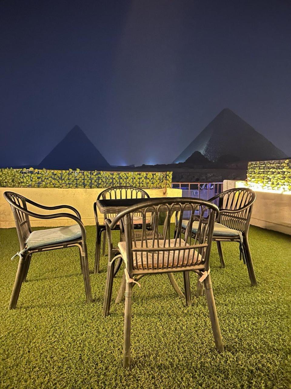 Solima Pyramids Inn Kafret el-Gabal Eksteriør billede