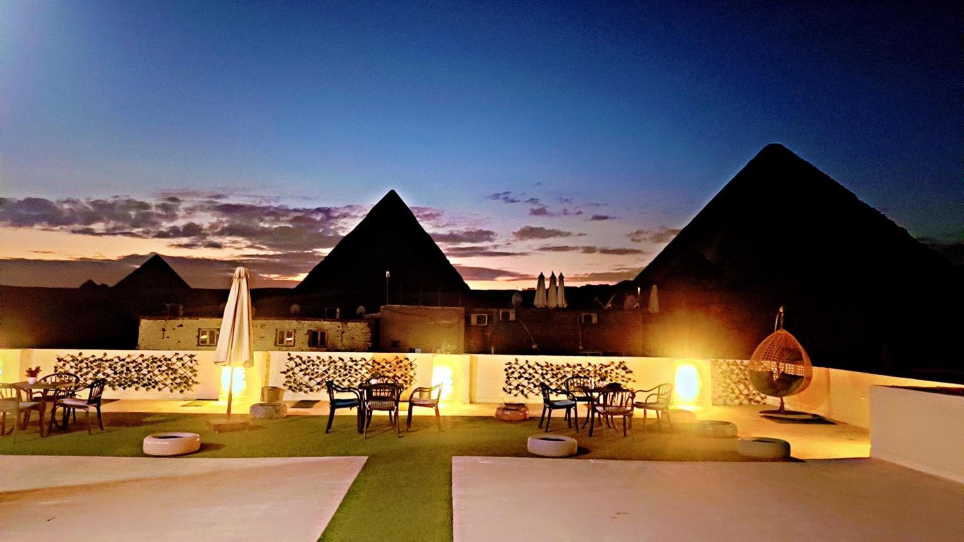 Solima Pyramids Inn Kafret el-Gabal Eksteriør billede