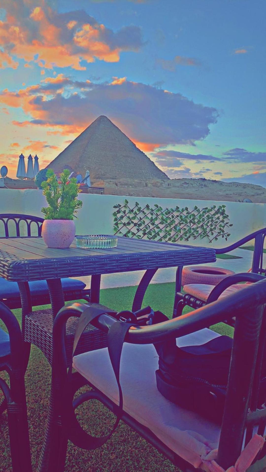 Solima Pyramids Inn Kafret el-Gabal Eksteriør billede