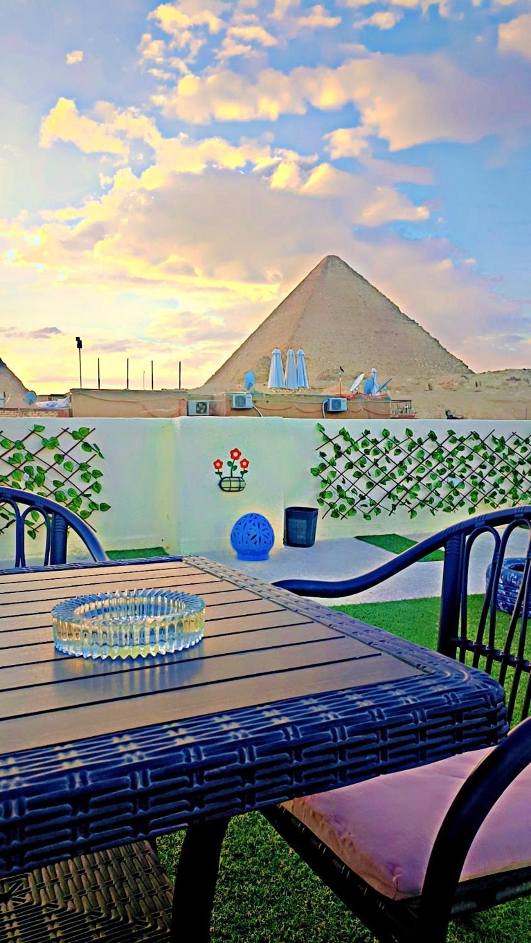 Solima Pyramids Inn Kafret el-Gabal Eksteriør billede