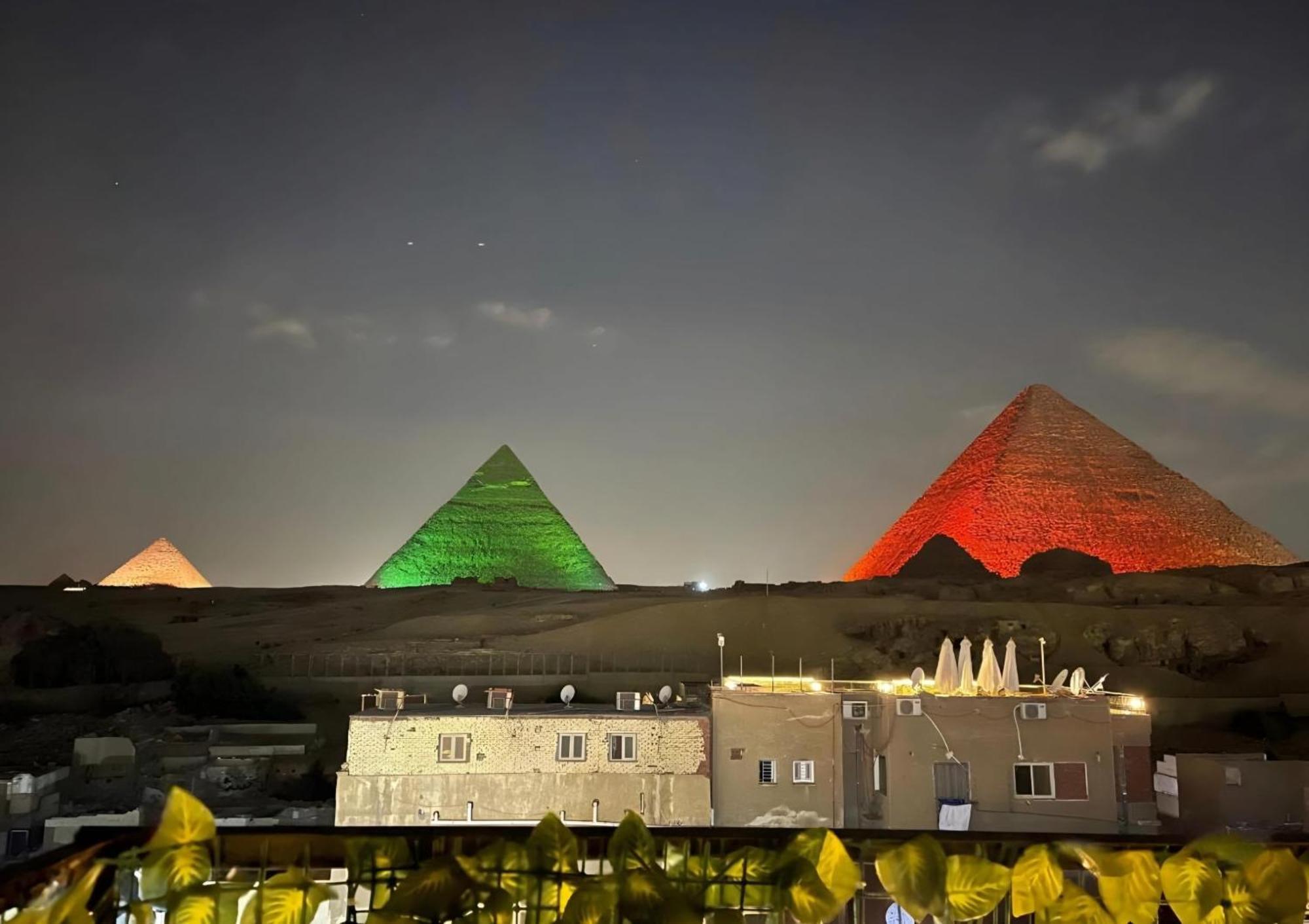 Solima Pyramids Inn Kafret el-Gabal Eksteriør billede