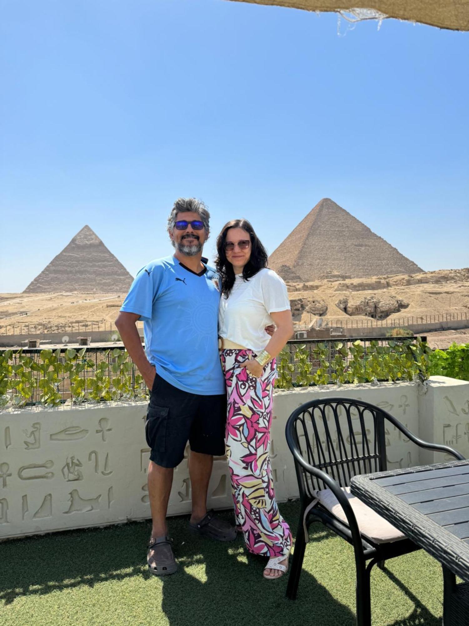 Solima Pyramids Inn Kafret el-Gabal Eksteriør billede